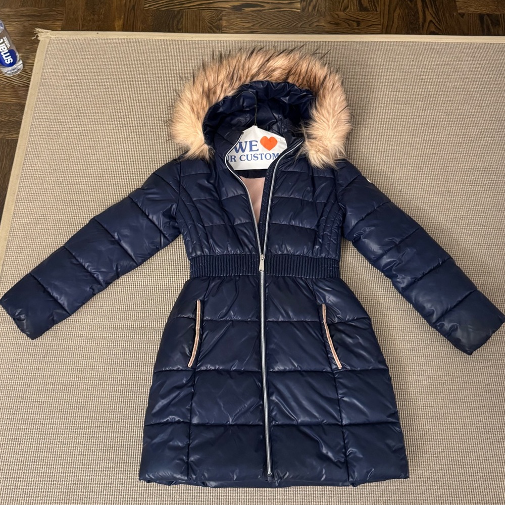 Michael Kors Navy and Beige Jacket